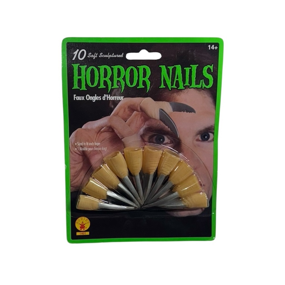 Rubie’s set of 10 soft sculpted horror nails brand new in packaging never used!